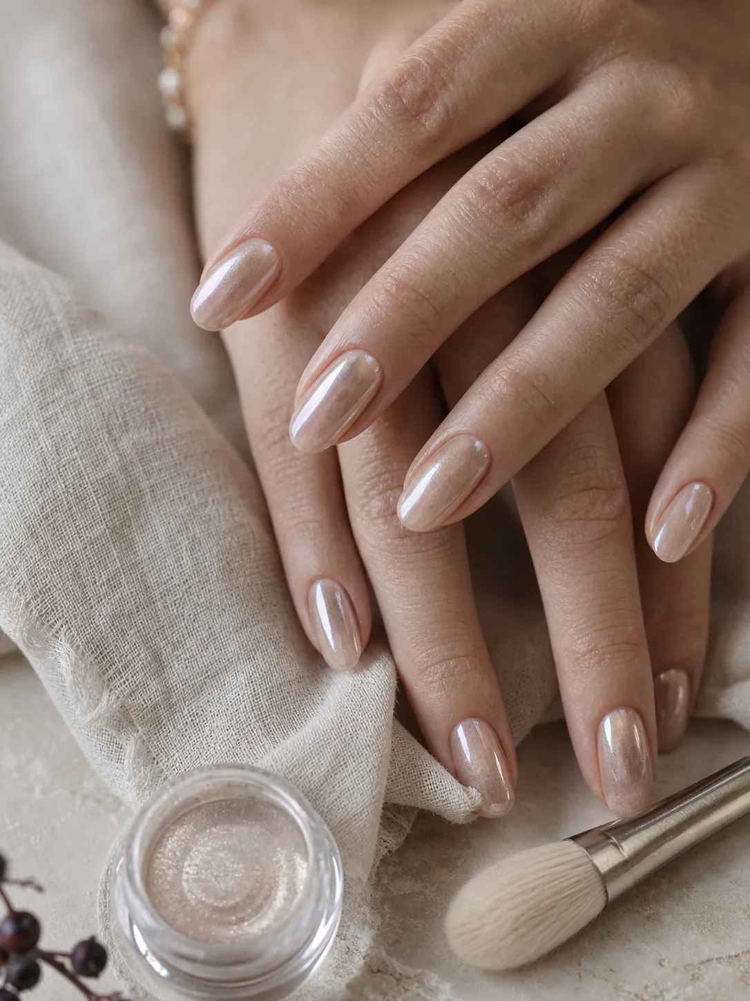 Soft Chrome at Polished Nail Studio